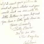 Page 2 from a fan in LA