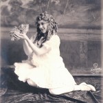 Mary Pickford with Kittens