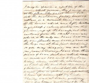 Original letter from Edmonia Ware to EA Ware Britton 1864  - page 2